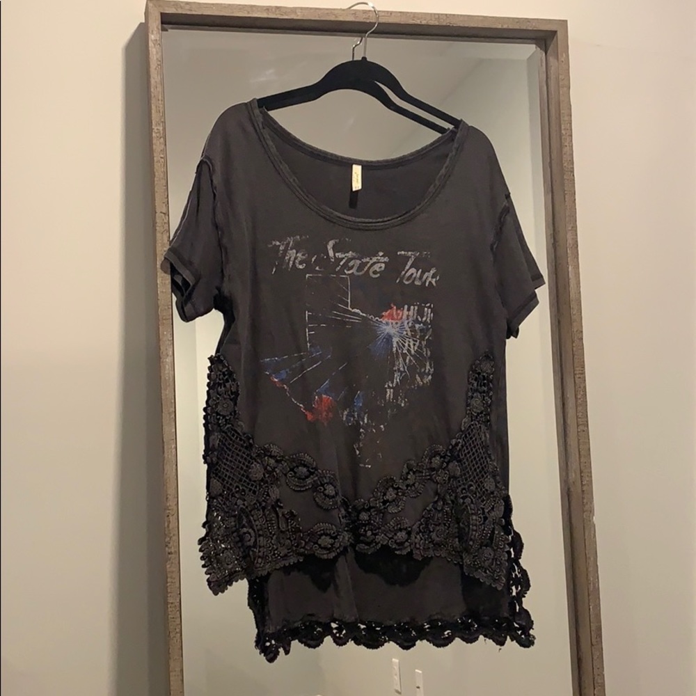 Free People Graphic Tee
